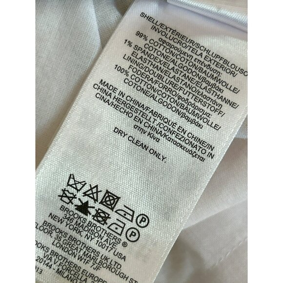 Brooks Brothers Women's Pineapple Summer Shift Dress Size 6 Petite Preppy Style - Picture 6 of 6